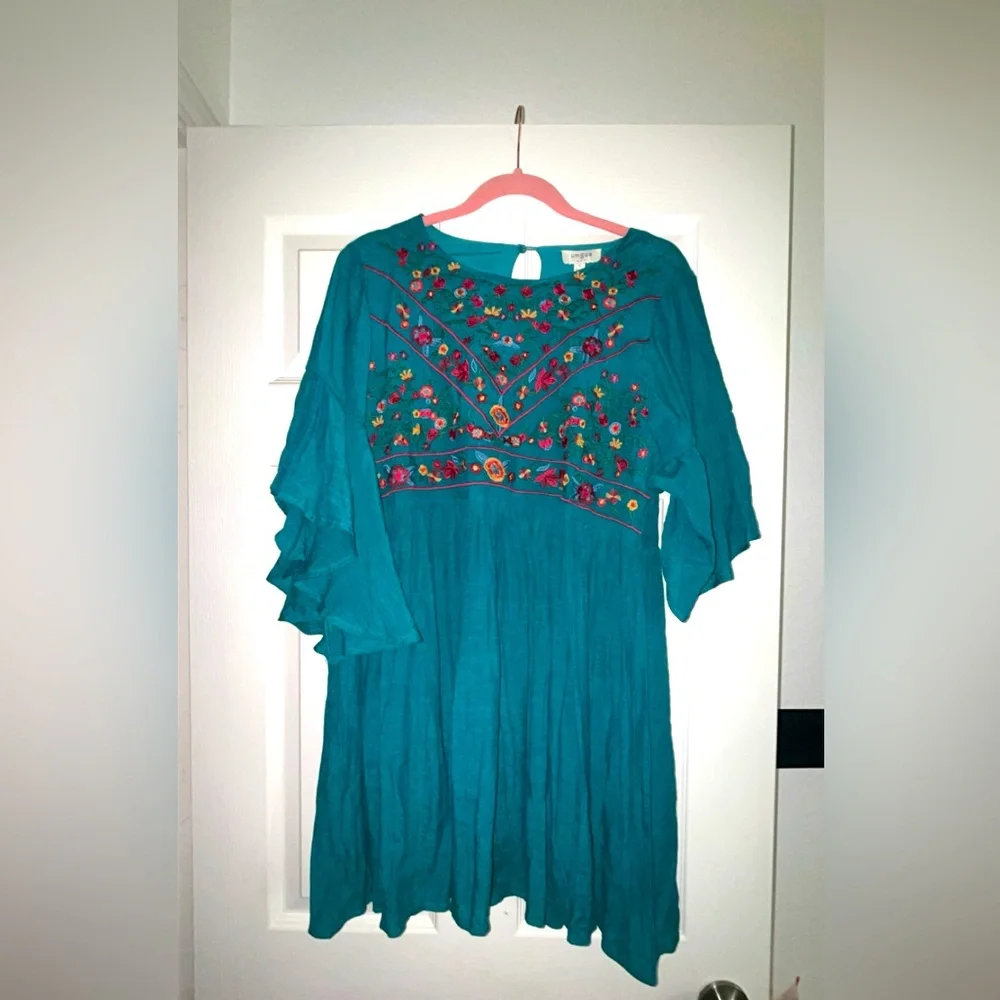 Umgee Boho Dress - Small - NWT - Picture 1 of 4